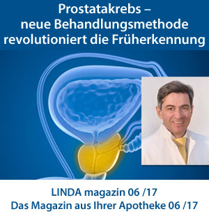 Bericht im Linda Magazin über die Behandlung von Prostatakrebs